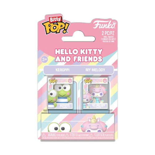 Funko Bitty Pop! 2-Pack: Sanrio - Kuromi & My Melody #Vinyl Figures