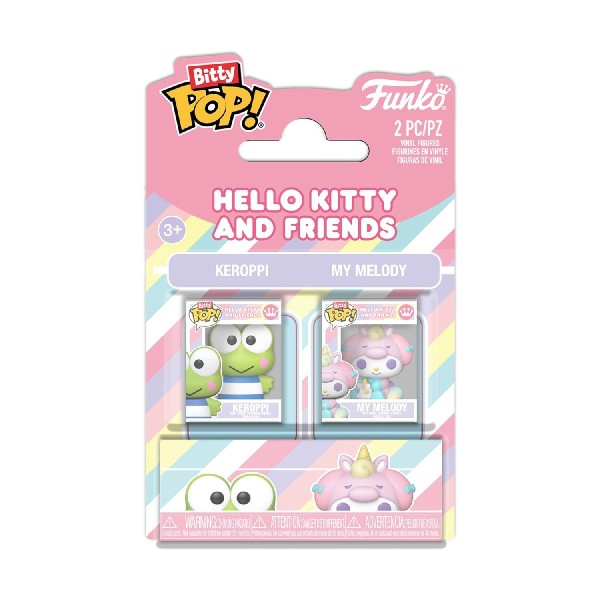 Funko Bitty Pop! 2-Pack: Sanrio - Kuromi & My Melody #Vinyl Figures
