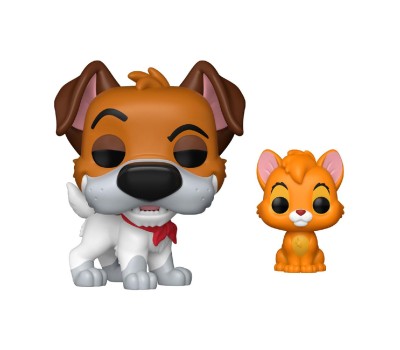 Funko Pop!: Oliver & Company - Dodger with Oliver* #1705 Vinyl Figures