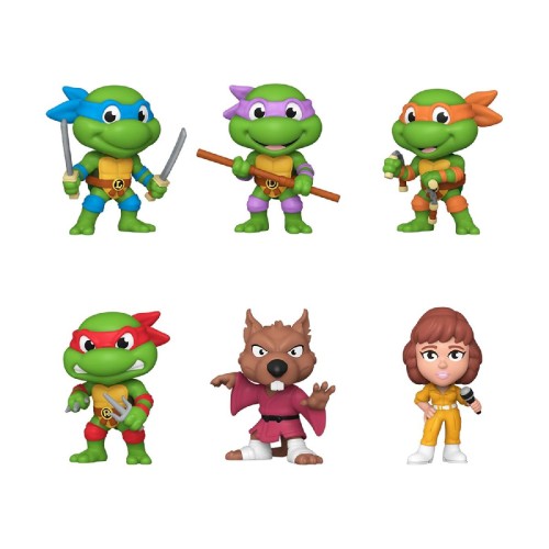 Funko Minis: The Mutant Teenage Ninja Turtles (Random) Vinyl Figures