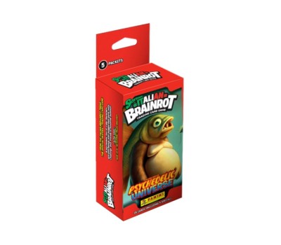 Panini Italian Brainrot: Alpha Series - Psychedelic Universe Eco Blister (5 Packs of 7 cards)