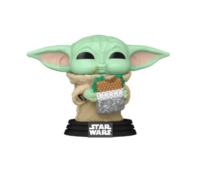 Funko Pop!: Star Wars - Grogu (with Food) #841 Bobble-Head Vinyl Figure
