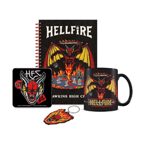 Pyramid: Stranger Things - Hellfire Club Bumper Gift Set (Mug, Coaster, Keychain & Notebook) (GP86558)