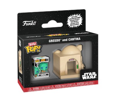 Funko Bitty Pop! Towns: Star Wars - Greedo with Cantina Vinyl Figures