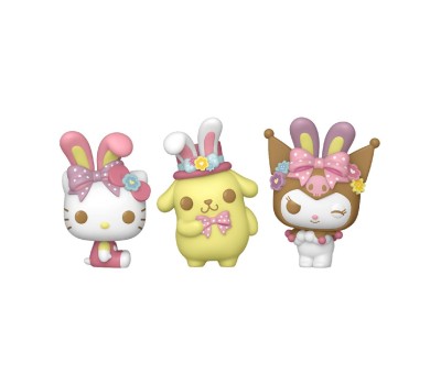 Funko Pocket Pop! 3-Pack: Hello Kitty (Spring) Vinyl Figures