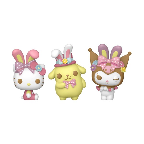 Funko Pocket Pop! 3-Pack: Hello Kitty (Spring) Vinyl Figures