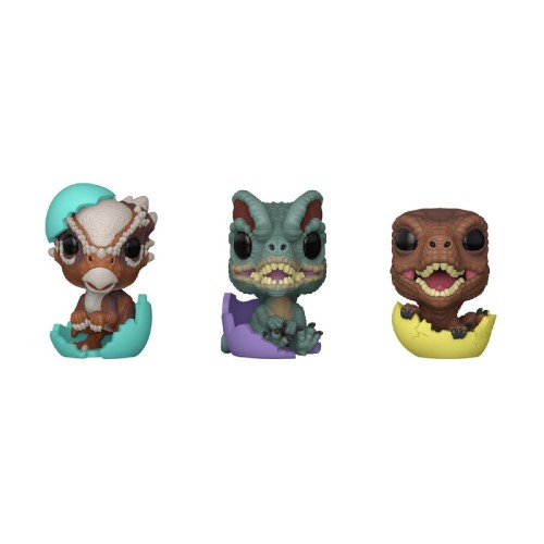 Funko Pocket Pop! 3-Pack: Jurassic World (Spring) - Dinos  Vinyl Figures