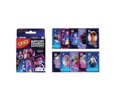 Mattel Uno Netflix: Uno K-POP Demon Hunters (JRV01)