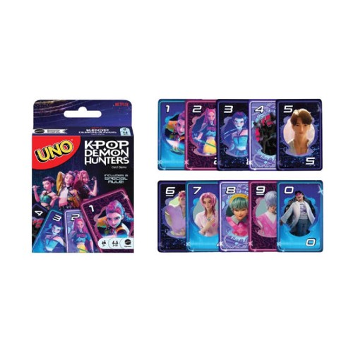 Mattel Uno Netflix: Uno K-POP Demon Hunters (JRV01)