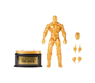 Mattel WWE Elite Collection: The Rock Final Boss - Action Figure (JMP64)