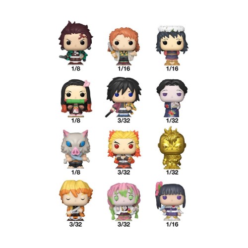 Funko Bitty Pop! Singles: Demon Slayer (Blind Bag/Random) Vinyl Figure