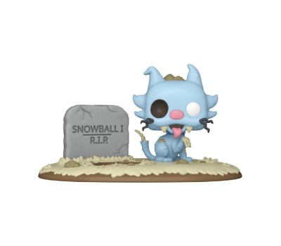 Funko Pop! Deluxe: The Simpsons - Zombie Snowball #1949 Vinyl Figure