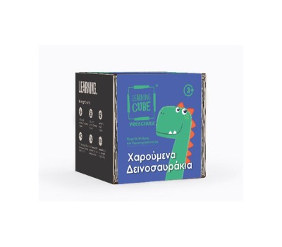 K-Toyz Learning Cubes: Δεινοσαυράκια Βρες Τις Διαφορές & Memo (Greek Language) (LC-006)