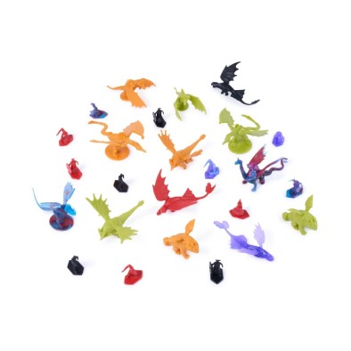 Spin Master DreamWork Dragons: Small Bucket Of Dragons Collectibles (6075546)