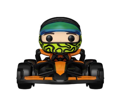 Funko Pop! Rides Super Deluxe: McLaren Formula Team - Lando Norris with McLaren MCL39 #158 Vinyl Figure