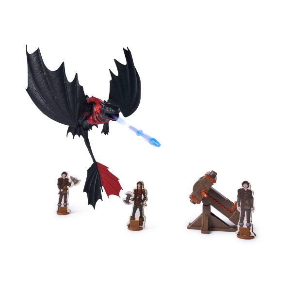 Spin Master How to Train Your Dragon: Trial of Flame - Blazing Battles Toothless Cannon Blast Playset (20156294)