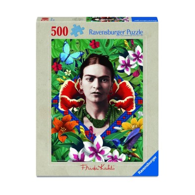 Ravensburger Puzzle: Frida Kahlo - Blooming Fantasy (500pcs) (12001736)