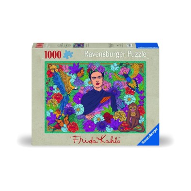 Ravensburger Puzzle: Frida Khalo's Pradise - Parrot, Monkey and Blooms (1000pcs) (12001475)
