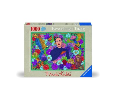 Ravensburger Puzzle: Frida Khalo's Pradise - Parrot, Monkey and Blooms (1000pcs) (12001475)