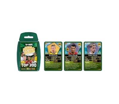 Winning Moves: Top Trumps - World Football Stars 2024 The Top 200 Pack 5 - Card Game (WM04842-EN1)