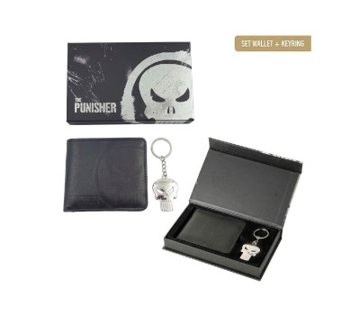 Cerda Marvel: Punisher - Wallet & Keyring Set (2600003417)