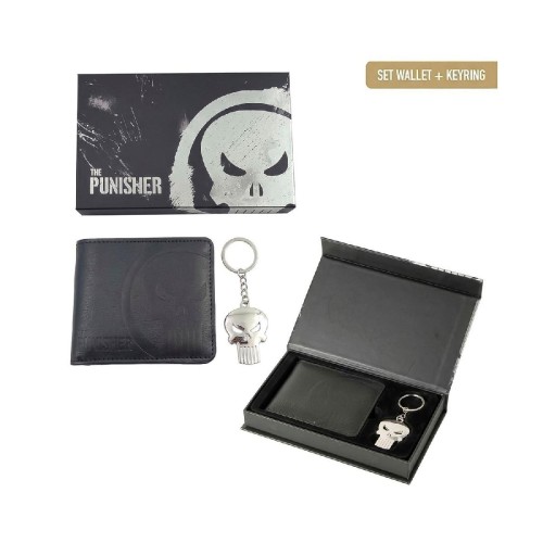 Cerda Marvel: Punisher - Wallet & Keyring Set (2600003417)