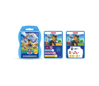 Winning Moves Top Trumps Specials: Paw Patrol TT Cards Junior Plastic Case (WM04723-ML1-6)