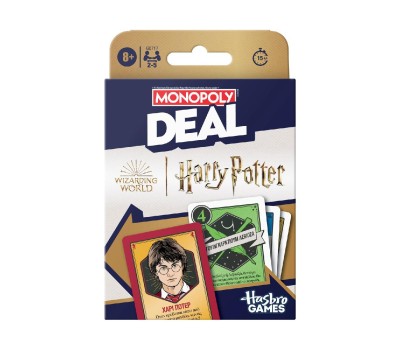 Hasbro Monopoly: Monopoly Deal Harry Potter (Greek Language)  (G0717)
